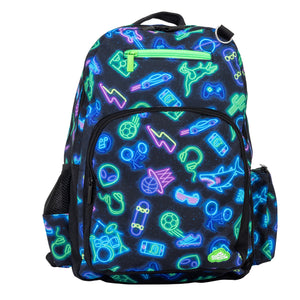 Spencil Big Kids Backpack - Neon Life