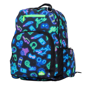 Spencil Big Kids Backpack - Neon Life