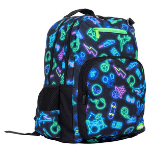 Spencil Big Kids Backpack - Neon Life