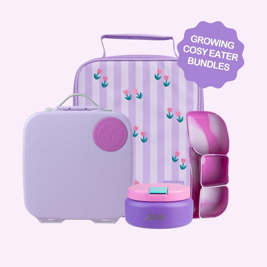 Growing Cosy Eater Bundle - Tulip/Sugar Plum