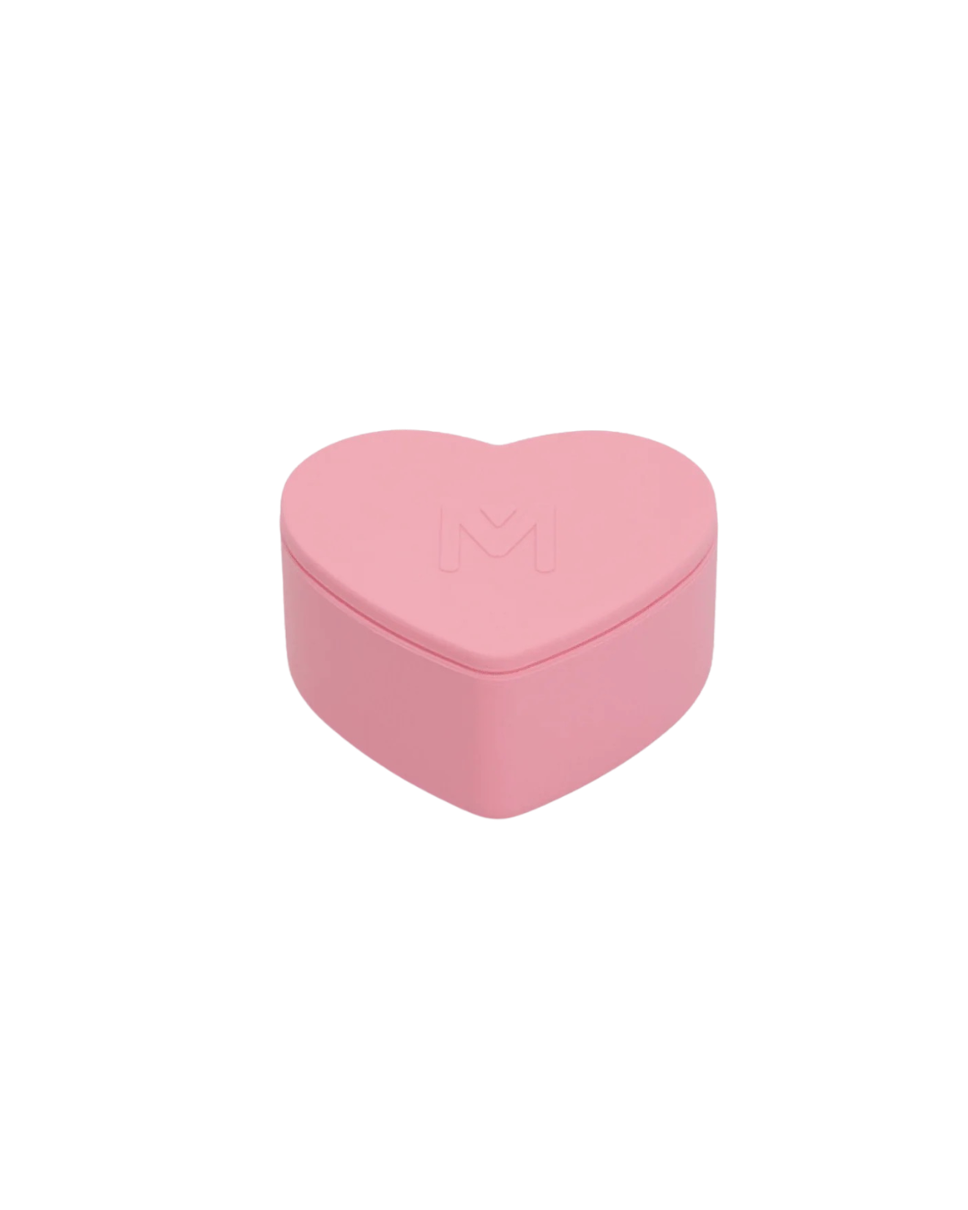 MontiiCo Silicone Heart Tub - Bubblegum