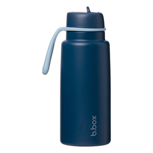 B.box Insulated Flip Top 1 Litre Drink Bottle - Midnight