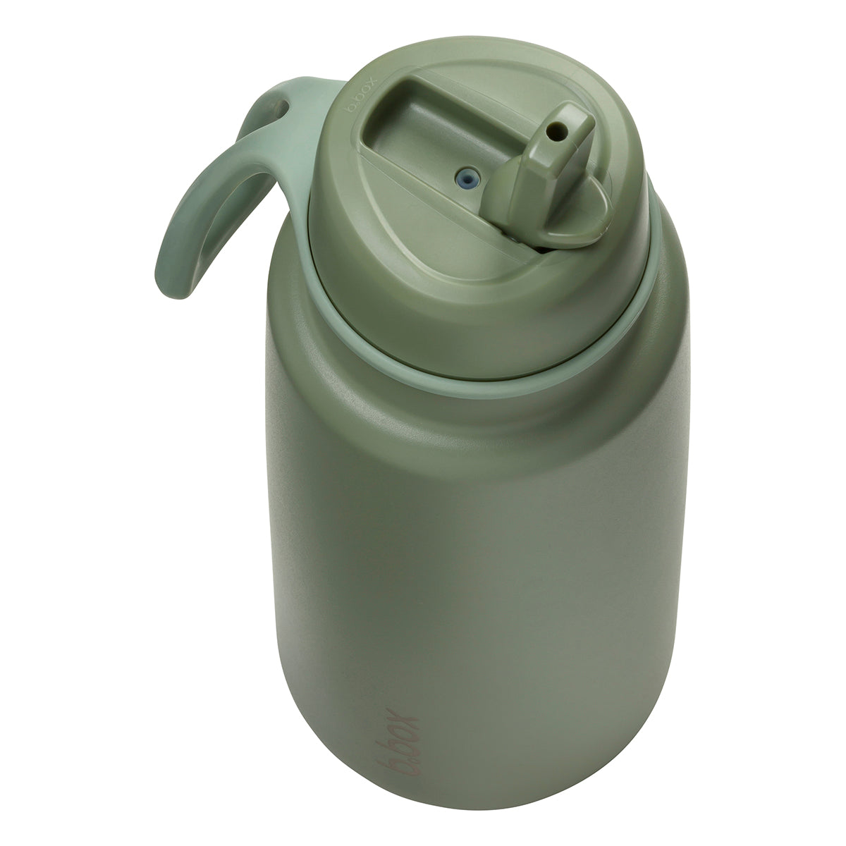 B.box Insulated Flip Top 1 Litre Drink Bottle - Olive