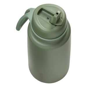 B.box Insulated Flip Top 1 Litre Drink Bottle - Olive