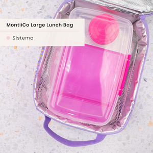 MontiiCo Large Insulated Lunch Bag - Friends Forever