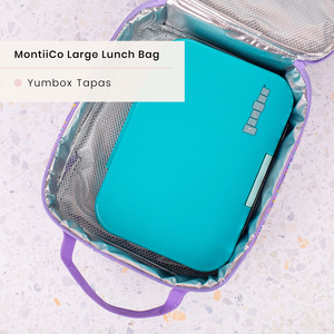 MontiiCo Large Insulated Lunch Bag - Friends Forever