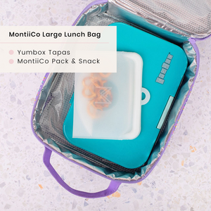 MontiiCo Large Insulated Lunch Bag - Goal Keeper