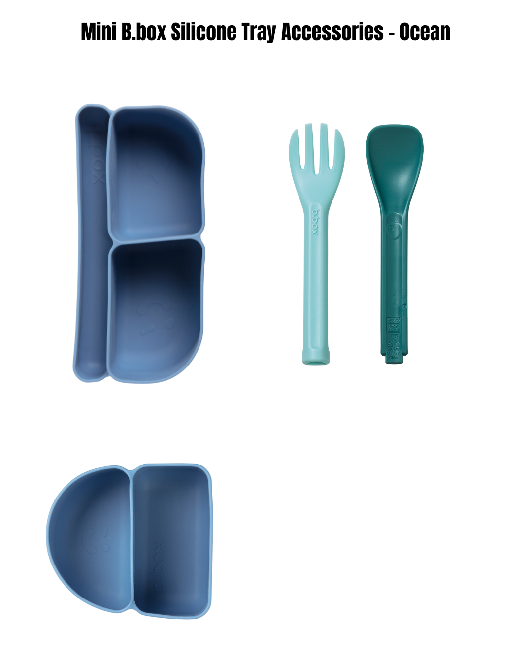 Mini B.BOX AND SNACK BOX INSERT BUNDLE - Ocean