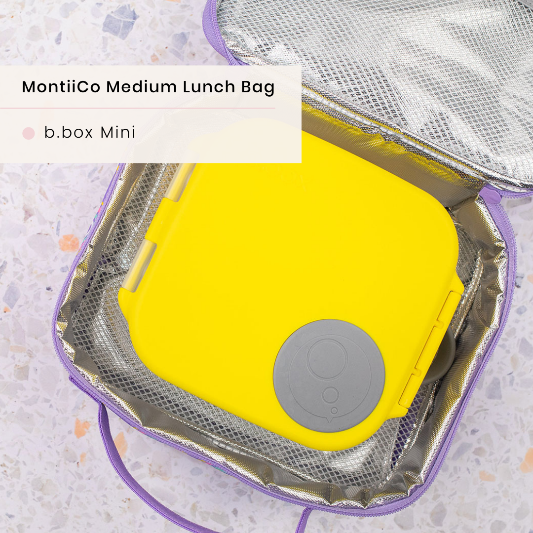 MontiiCo Medium Insulated Lunch Bag - Superhero