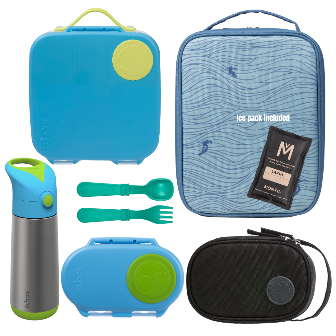 B.box Back to School Bundle - Ocean Breeze / Surfs Up