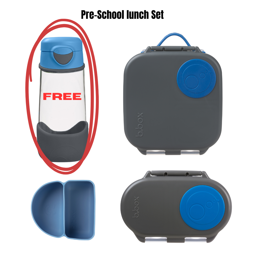 B Box - Pre-School Lunch Set - Blue Slate