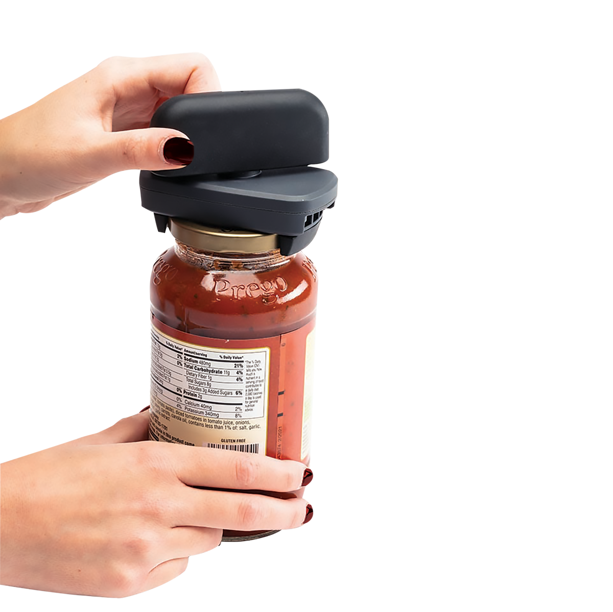 APPETITO TWIST &amp; GRAB JAR OPENER - BLACK