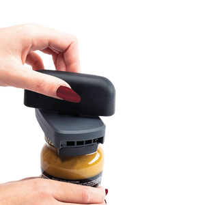 APPETITO TWIST & GRAB JAR OPENER - BLACK