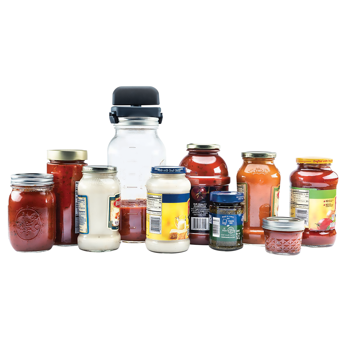 APPETITO TWIST &amp; GRAB JAR OPENER - BLACK