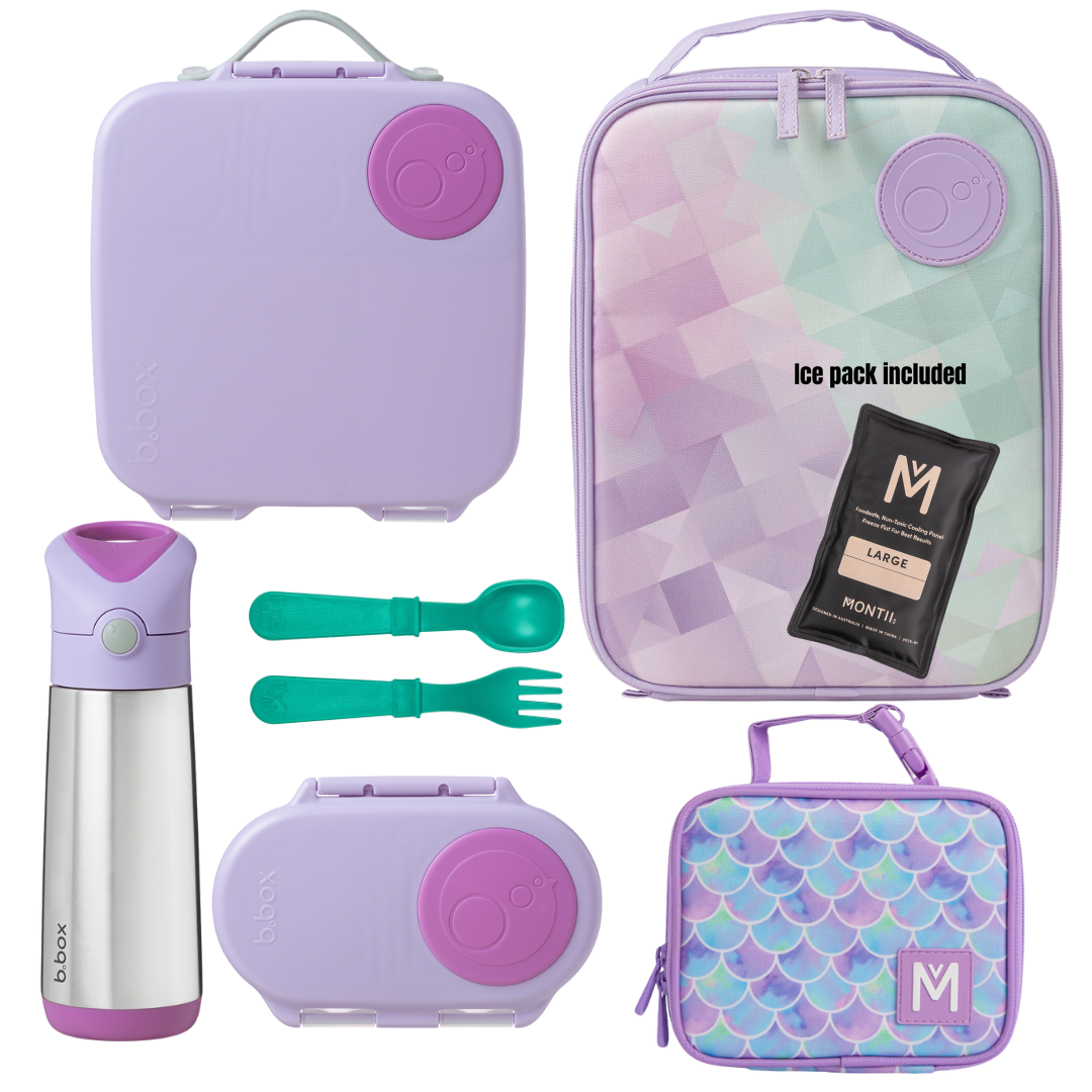 B.box Back to School Bundle - Sugar Plum / Star Dust