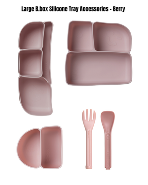 Large B.box and Snack box Insert Bundle - Berry