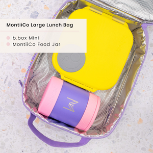 MontiiCo Large Insulated Lunch Bag - Galaxy LIMITED EDITION