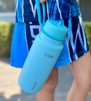 B.box Insulated Flip Top 1 Litre Drink Bottle - Lagoon