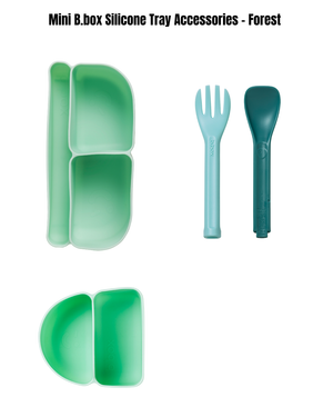 Mini B.BOX AND SNACK BOX INSERT BUNDLE - Forest