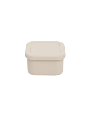 MontiiCo Silicone Snack Tub - Cream
