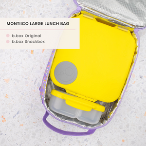 MontiiCo Large Insulated Lunch Bag - Goal Keeper