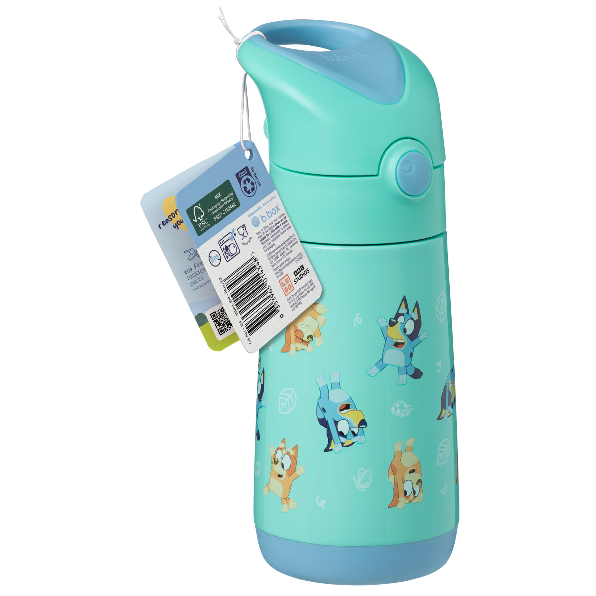 Bluey x b.box Insulated Drink Bottle – Playtime Collection