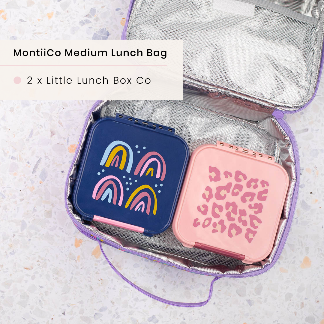 MontiiCo Medium Insulated Lunch Bag - Midnight V2