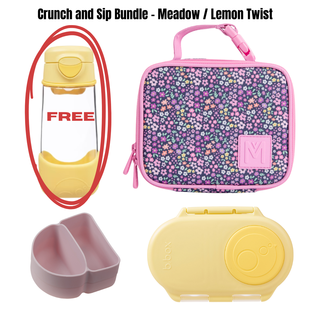 Crunch and Sip Bundle - Meadow / Lemon Twist