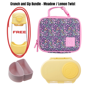 Crunch and Sip Bundle - Meadow / Lemon Twist
