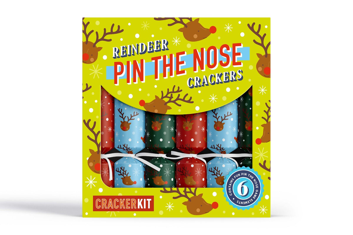 Mistletoe &amp; Merry Games - Pin The Nose Crackers