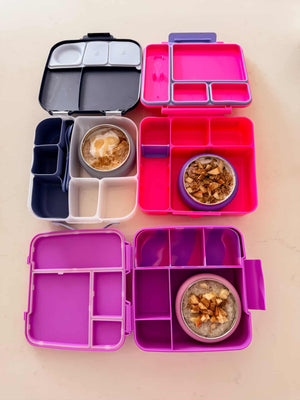 OASIS STAINLESS STEEL DOUBLE WALL INSULATED FOOD FLASK W/ QUICK RELEASE LID - Mini Food Jar -  BUBBLEGUM PINK