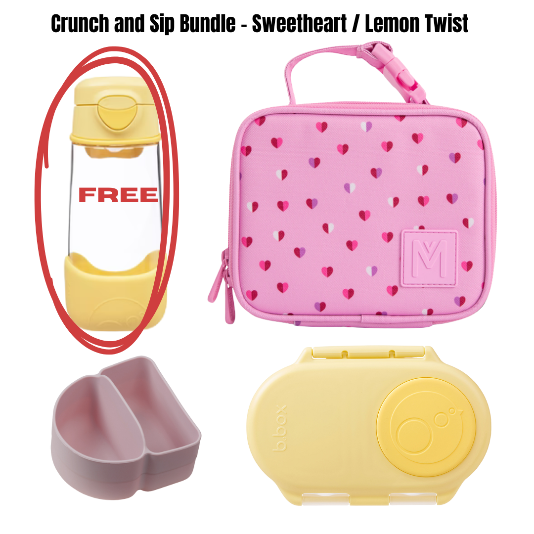 Crunch and Sip Bundle - Sweetheart / Lemon Twist