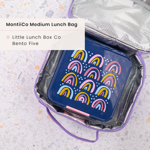 MontiiCo Medium Insulated Lunch Bag - Galactic