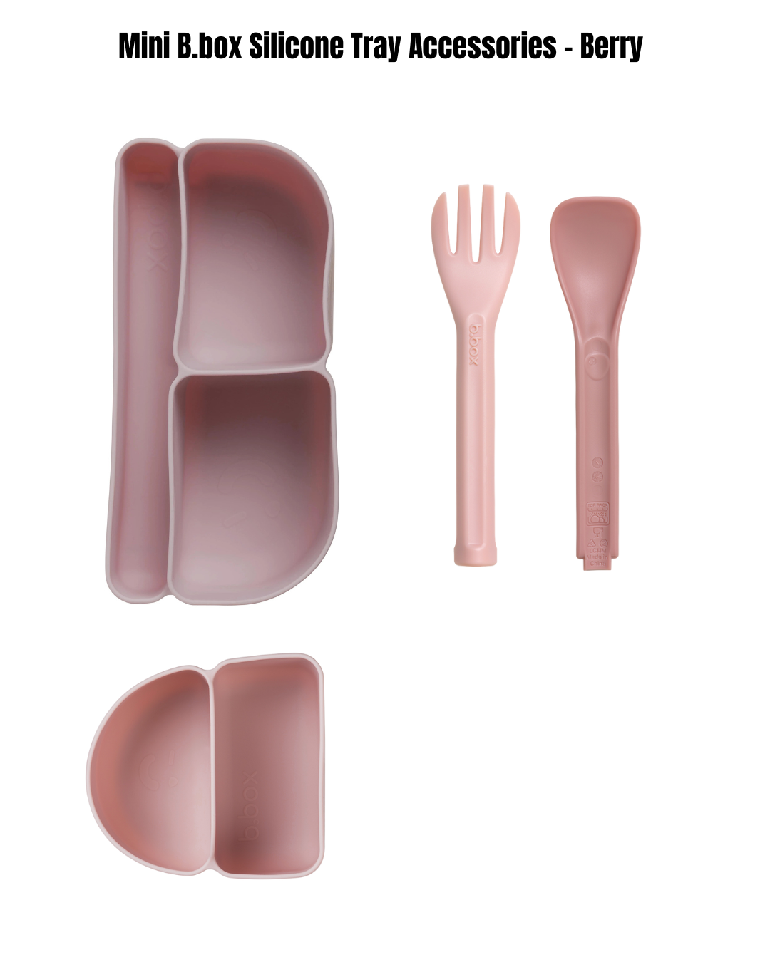 Mini B.BOX AND SNACK BOX INSERT BUNDLE - BERRY