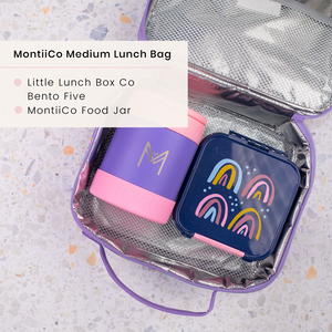 MontiiCo Medium Insulated Lunch Bag - Construction