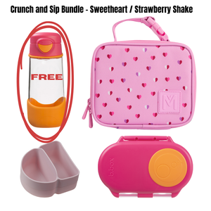 Crunch and Sip Bundle - Sweetheart / Strawberry Shake