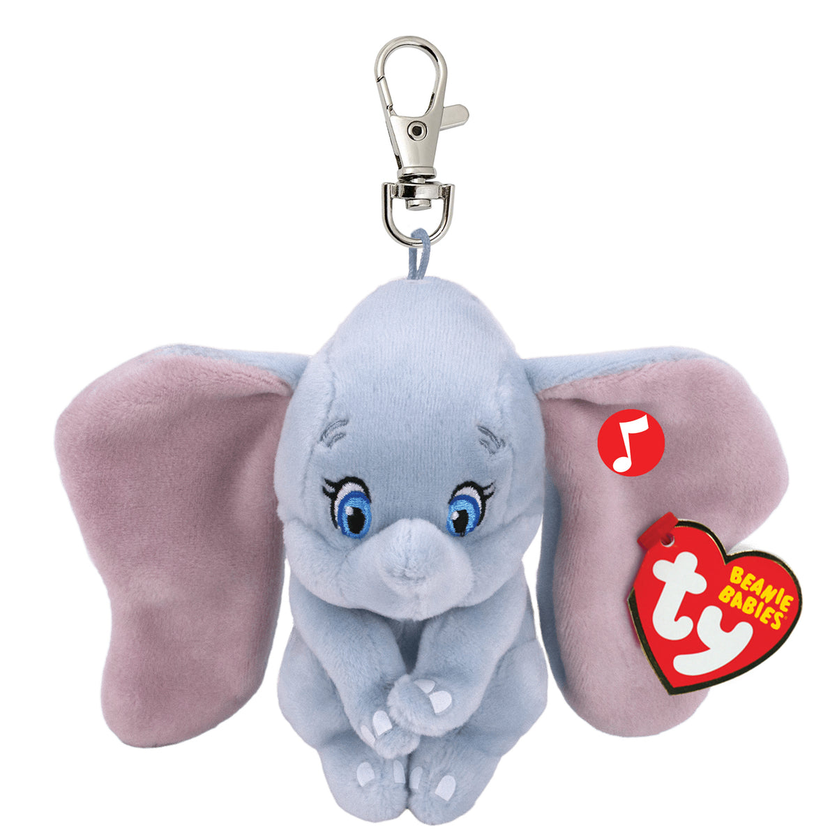Ty Beanie Boos Dumbo Elephant Clip