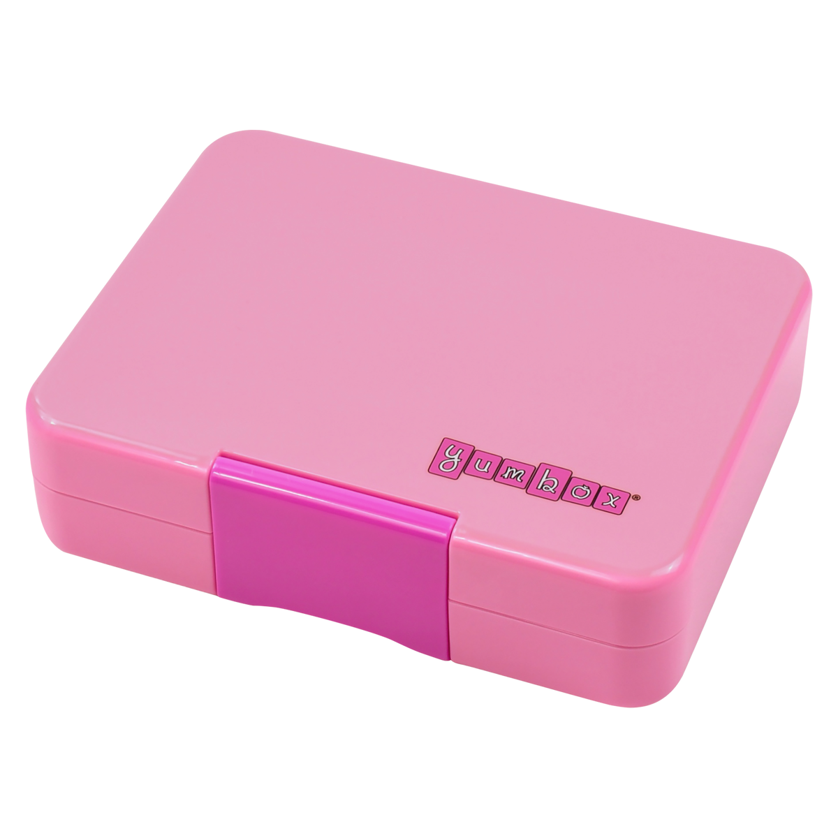 YUMBOX SNACK BOX 3 COMPARTMENT - POWER PINK - RAINBOW