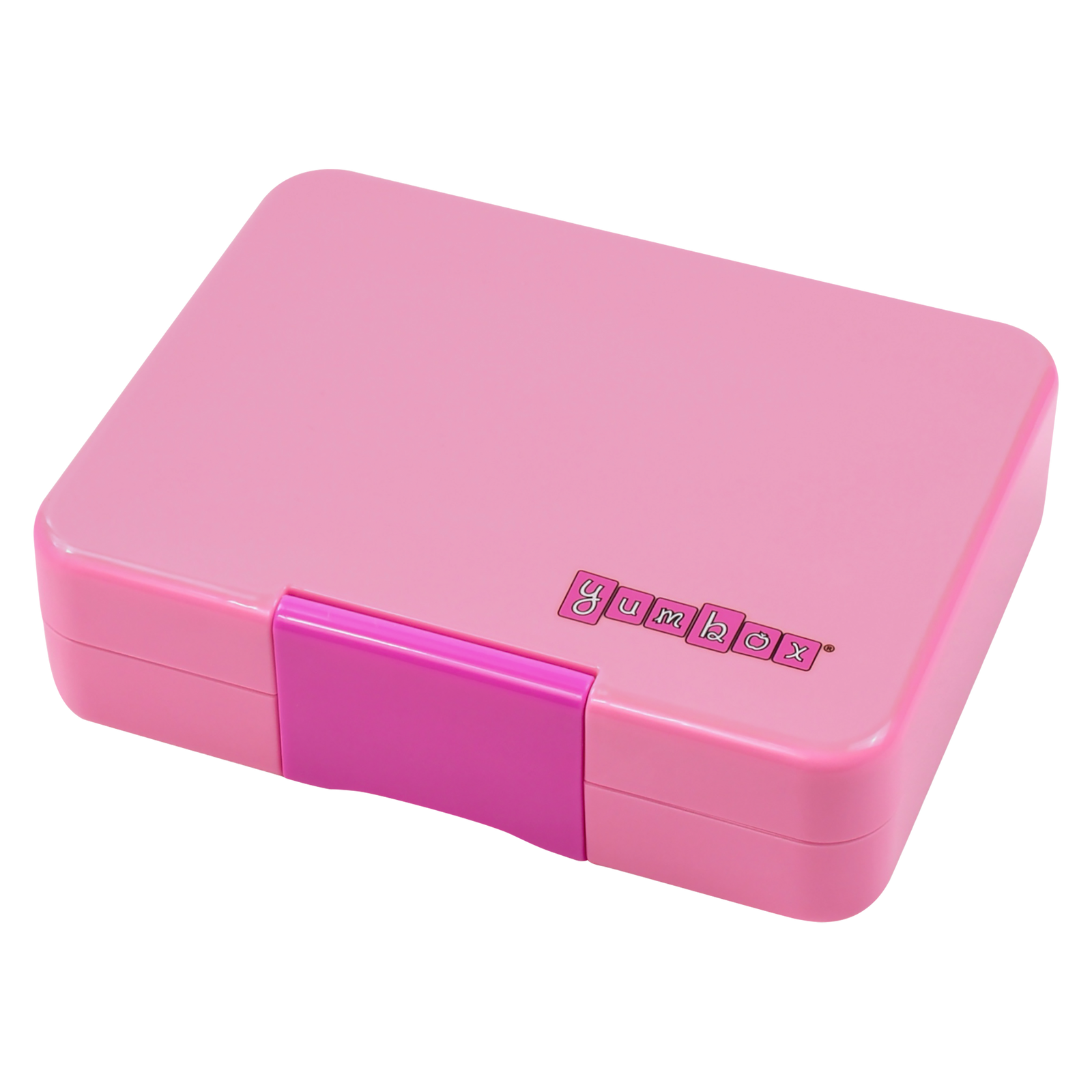 YUMBOX SNACK BOX 3 COMPARTMENT - POWER PINK - RAINBOW