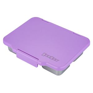 YUMBOX PRÊT STAINLESS STEEL BENTO BOX 4 COMPARTMENT -LAVANDE PURPLE