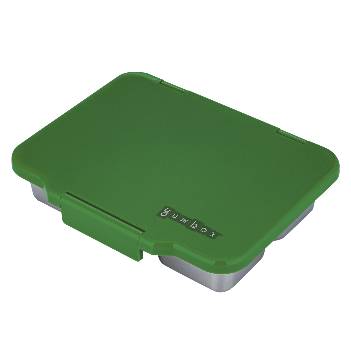 YUMBOX PRÊT STAINLESS STEEL BENTO BOX 4 COMPARTMENT -POMME GREEN