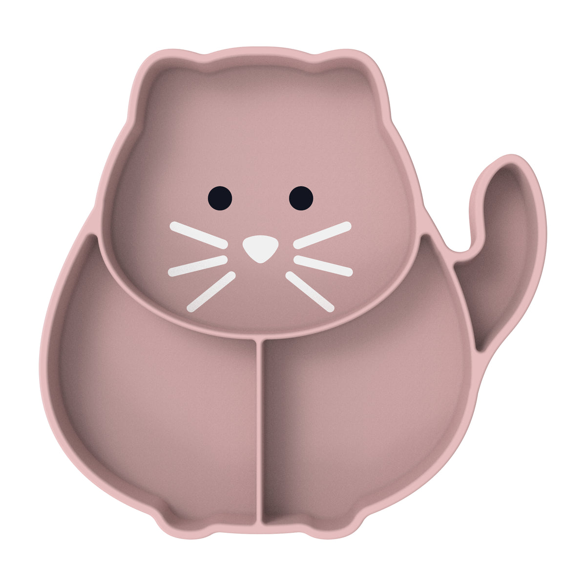 MELII LUXE DIVIDED SILICONE SUCTION PLATE - CAT