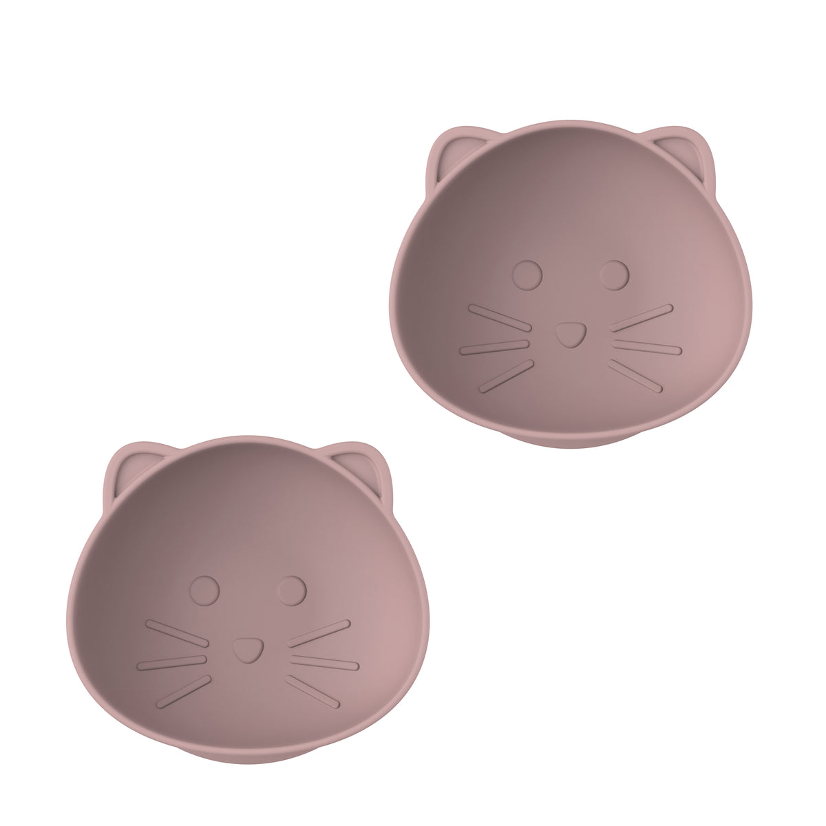 MELII LUXE SILICONE SUCTION BOWLS 2 PACK - CAT