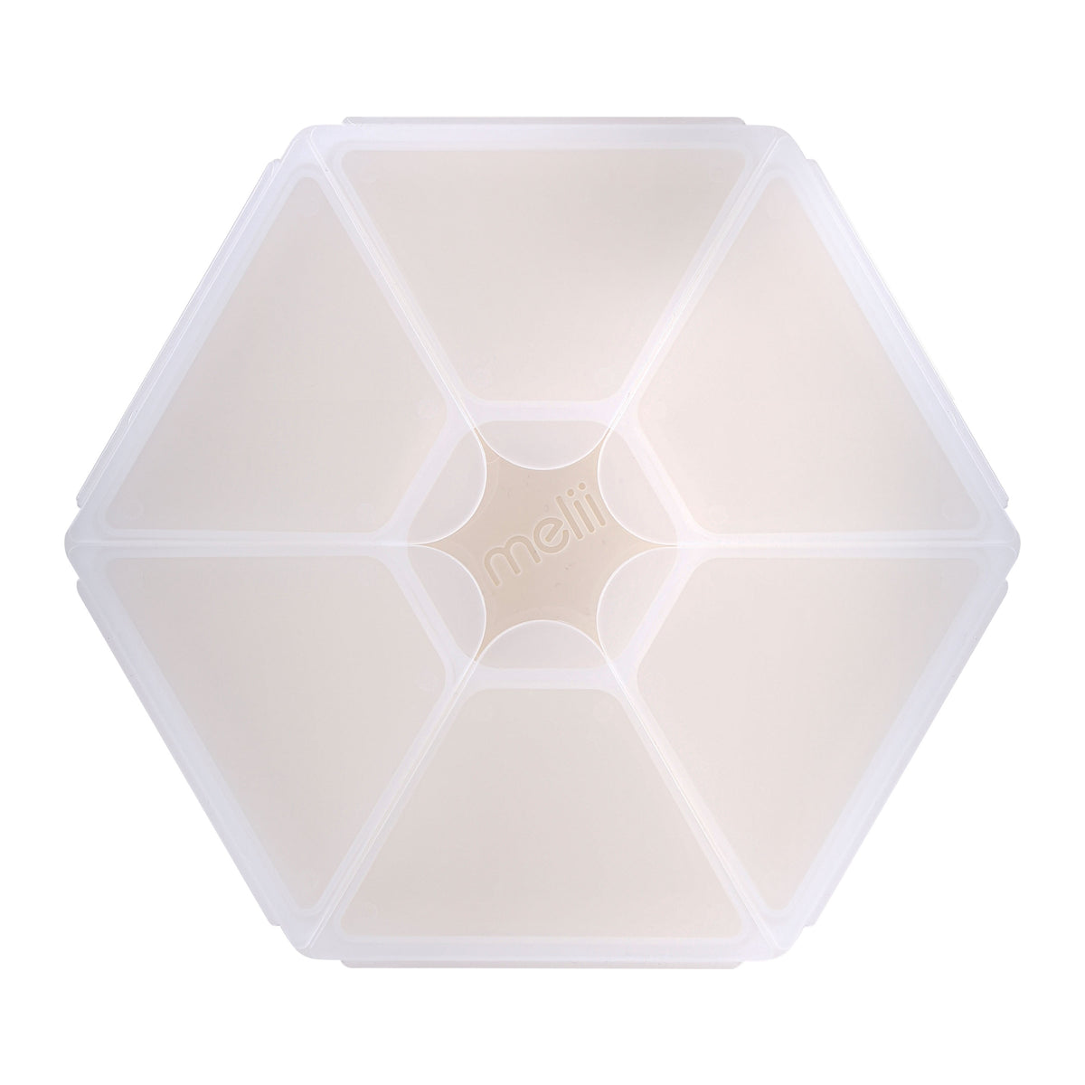 MELII LUXE HEXAGON SNACKLE BOX - Ivory