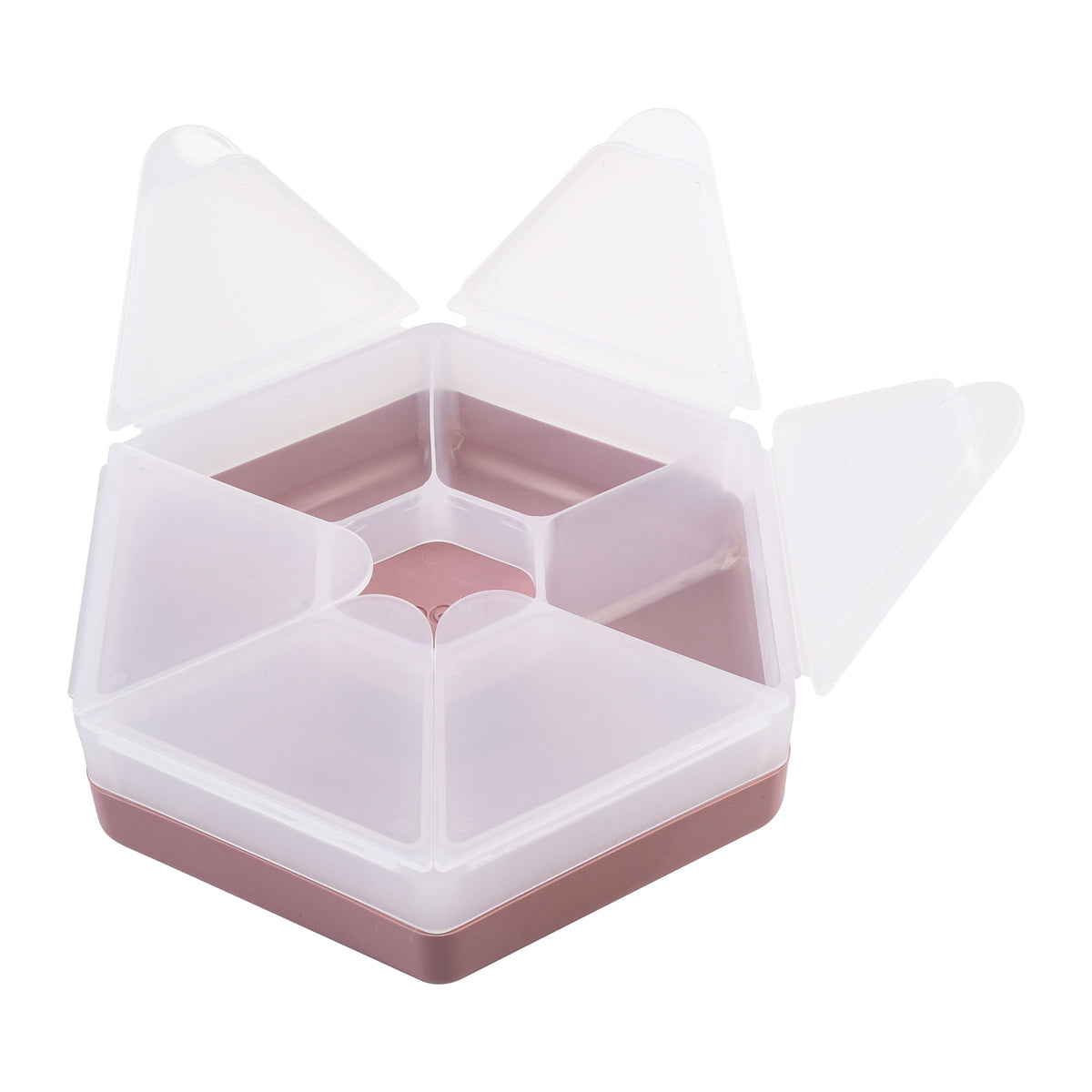 MELII LUXE HEXAGON SNACKLE BOX - Pink