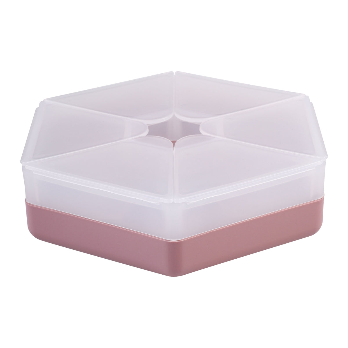MELII LUXE HEXAGON SNACKLE BOX - Pink