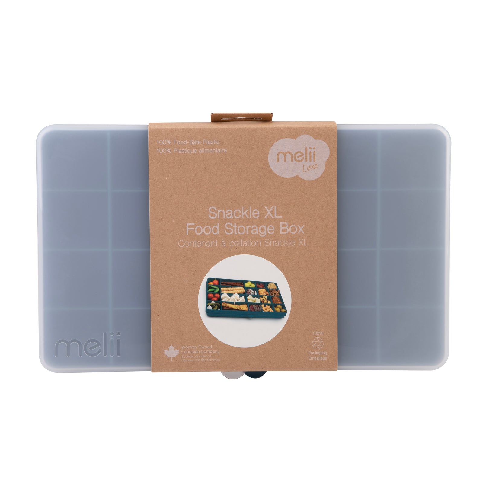 MELII LUXE SNACKLE BOX XL - BLUE