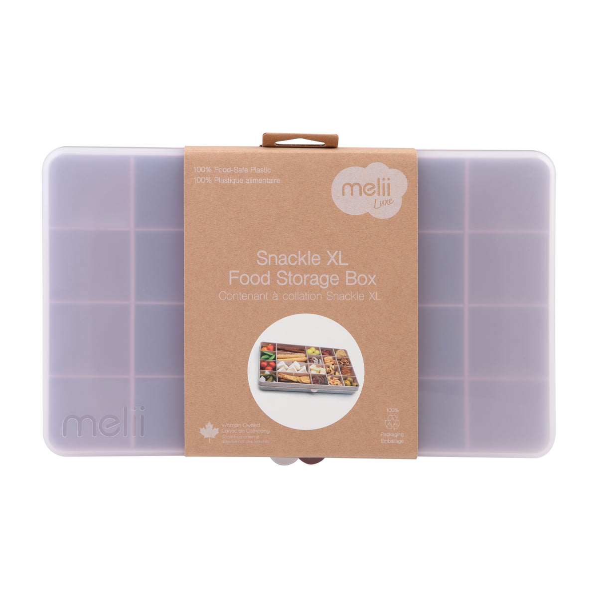 MELII LUXE SNACKLE BOX XL - PINK