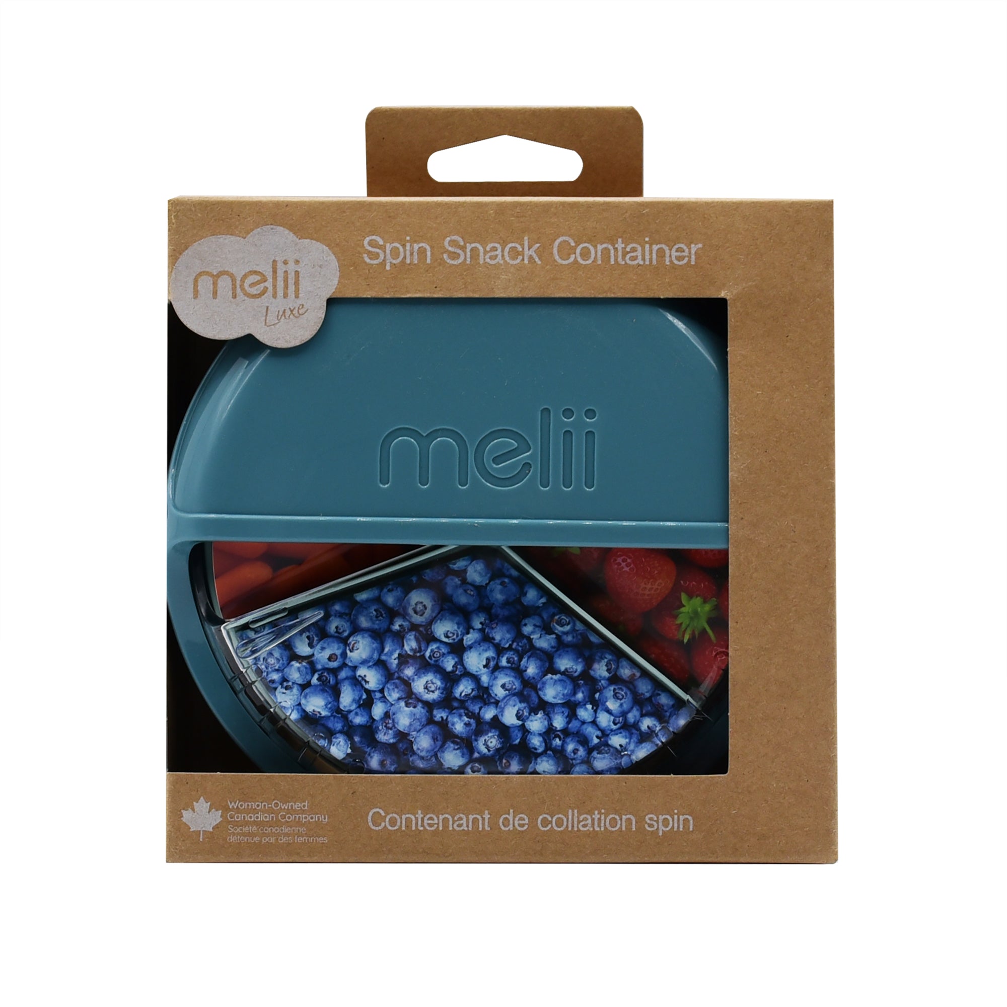 MELII LUXE SPIN CONTAINER (BLUE)