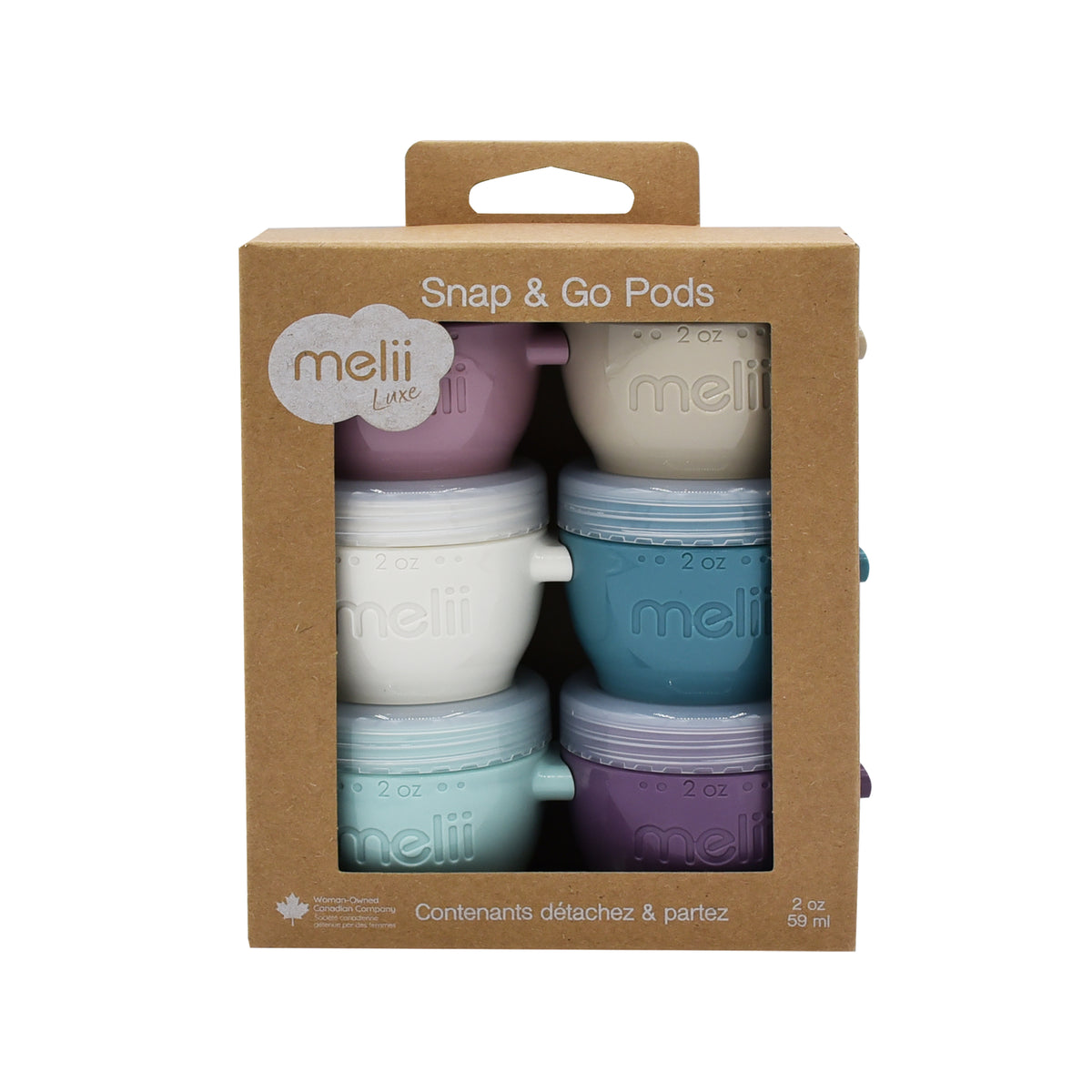 MELII LUXE SNAP &amp; GO PODS SET 6 (2OZ/60ML)